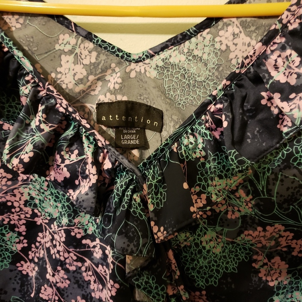 Floral sleeveless